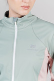 Женский элитный утеплённый лыжный костюм Nordski Pro Ice Mint/Soft Pink W