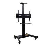Стойка на колесах Arm media PT-STAND-11 черная для TV/LFD 32"-65", полка, max VESA 600x400, высота 930-1530 мм, нагрузка до 40 кг