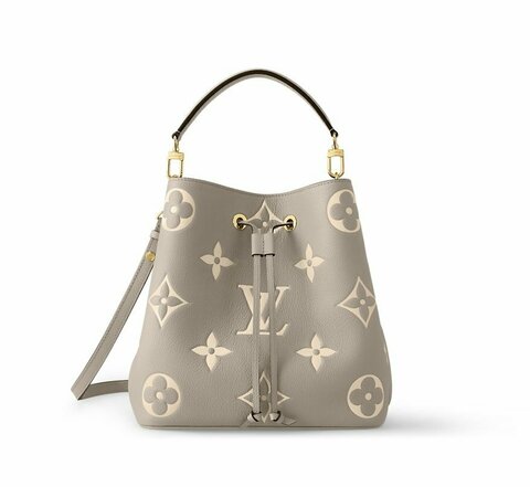 Сумка Louis Vuitton Neonoe MM серо-бежевый
