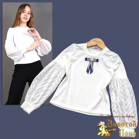 Блуза девочке (7-11) 250519-JK520
