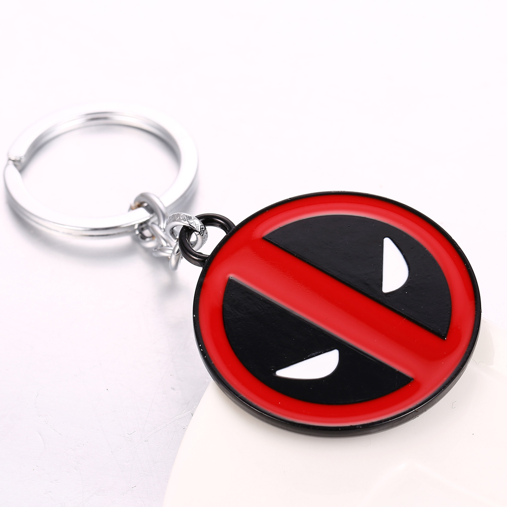 Keychain Deadpool Marvel Logo