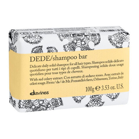 Davines DEDE Shampoo Bar - Твёрдый шампунь для деликатного очищения волос