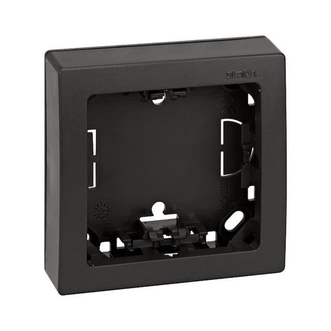 Рамка на 1 пост. Цвет Графит. Simon 73 Loft. 73610-62