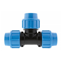 Тройник комбинированный полипропиленовый Джилекс, с внутренней резьбой, 32 x 32 x 32 мм