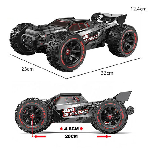 Радиоуправляемый внедорожник MJX Hyper Go 4WD Brushless Truggy 1:14 - MJX-14210