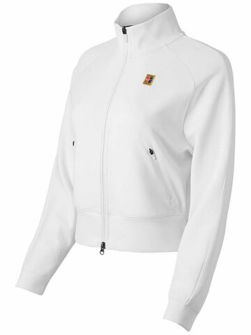 Женская теннисная куртка Nike Court Heritage Jacket FZ W - white/white