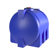 Ёмкость горизонтальная 3000л Политим 3000 л.(1915x1570x1645см;синий) - арт.560775