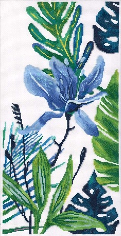 Коллекция:	Цветы¶Название по-английски:	Blue flower¶Название по-русски:	Голубой цветок¶Размер кадра,
