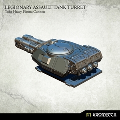 Legionary Assault Tank Turret: Twin Heavy Plasma Cannon (1)