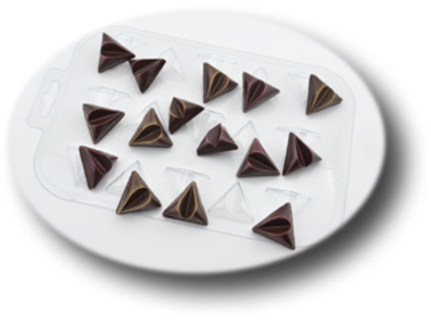 Форма для шоколадных конфет Треугольники