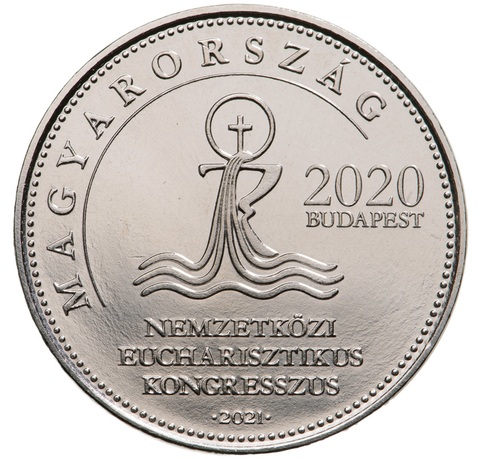 50 форинтов  52-ой Международный Евхаристический Конгресс . Венгрия 2021 г