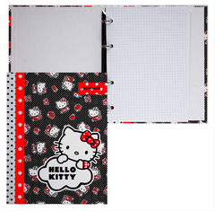 Тетрадь 80л на кольцах Hello Kitty глянц лам со смен блок