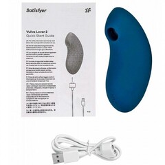 Вакуумный стимулятор клитора Satisfyer Vulva Lover 2 синий