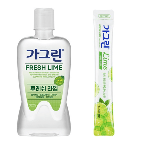 Garglin Fresh Lime Ополаскиватель для полости рта c ароматом освежающего лайма