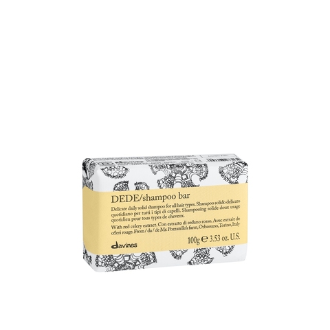 Davines DEDE Shampoo Bar - Твёрдый шампунь для деликатного очищения волос