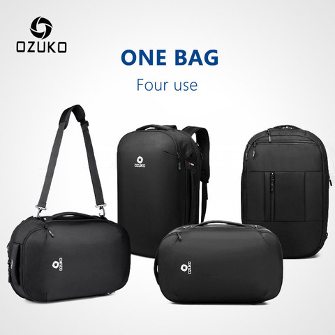 Картинка рюкзак для путешествий Ozuko 9216l Blue - 10