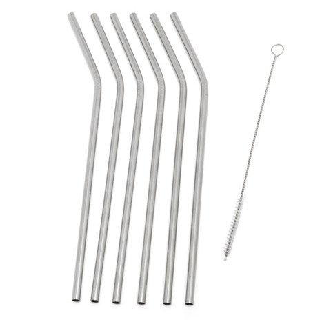 Набор многоразовых соломинок 6шт Leopold Vienna