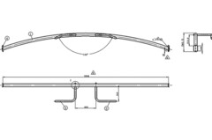 Опция перекладины кроссовера Hasttings Digger HD023OPT-1