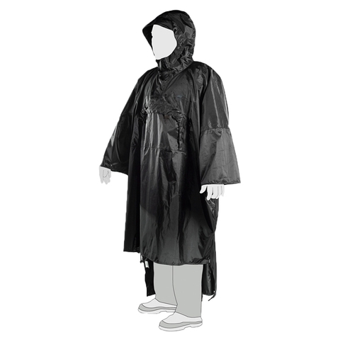 Tasmanian Tiger Tac Poncho schwarz
