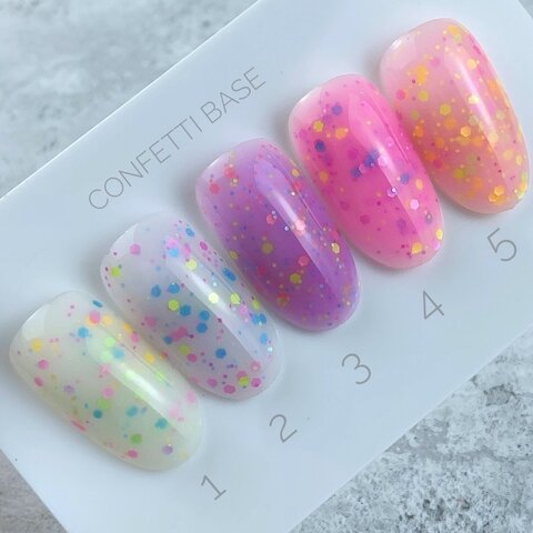 SUNNAIL Confetti base №1, 10мл