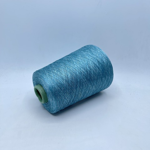 Assia Filati S.R.L (пр.Италия), art-Dream silk , 2/60 3000м/100гр, 100%Шелк ,цвет -Бирюза,меланж, арт.24334