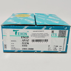 ПОРШЕНЬ STD GAMMA 1,6 G4FC ELANTRA HD, i30 FD, SOLARIS, CEED ED, CERATO TD, RIO QB TEIKIN 77.0 1,2-1,2-2,0 (+ПАЛЕЦ)