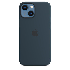 iPhone 13 mini Silicone Case with MagSafe Blue Jay