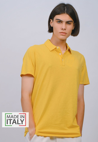 Поло Bowery NYC однотонное Slub Yarrow