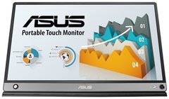Монитор ASUS ZenScreen Touch MB16AMT серебристый