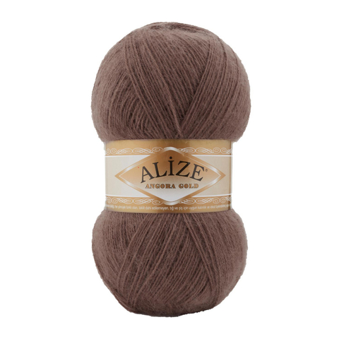 Пряжа Alize Angora Gold 493 шоколад