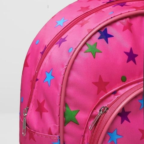 Рюкзак детский розовый Звездочки