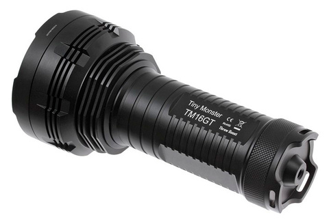 Фонарь ручной Nitecore TM16GT, чёрный, светодиодный, 18650 x 4 (14473)