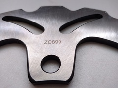 Диск тормозной задний на Kawasaki Z750 / Z800 / Z1000 / VERSYS / Z1000SX / ZZR, серебристый