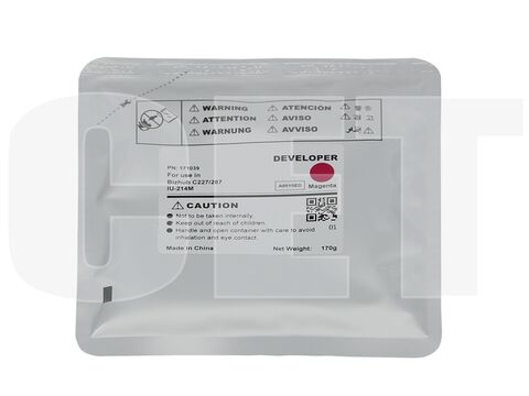 Девелопер IU-214M для KONICA MINOLTA Bizhub C227/C287 (CET) Magenta, 170г, 90000 стр., CET171039