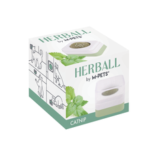 MPets шарик с кошачьей мятой в футляре