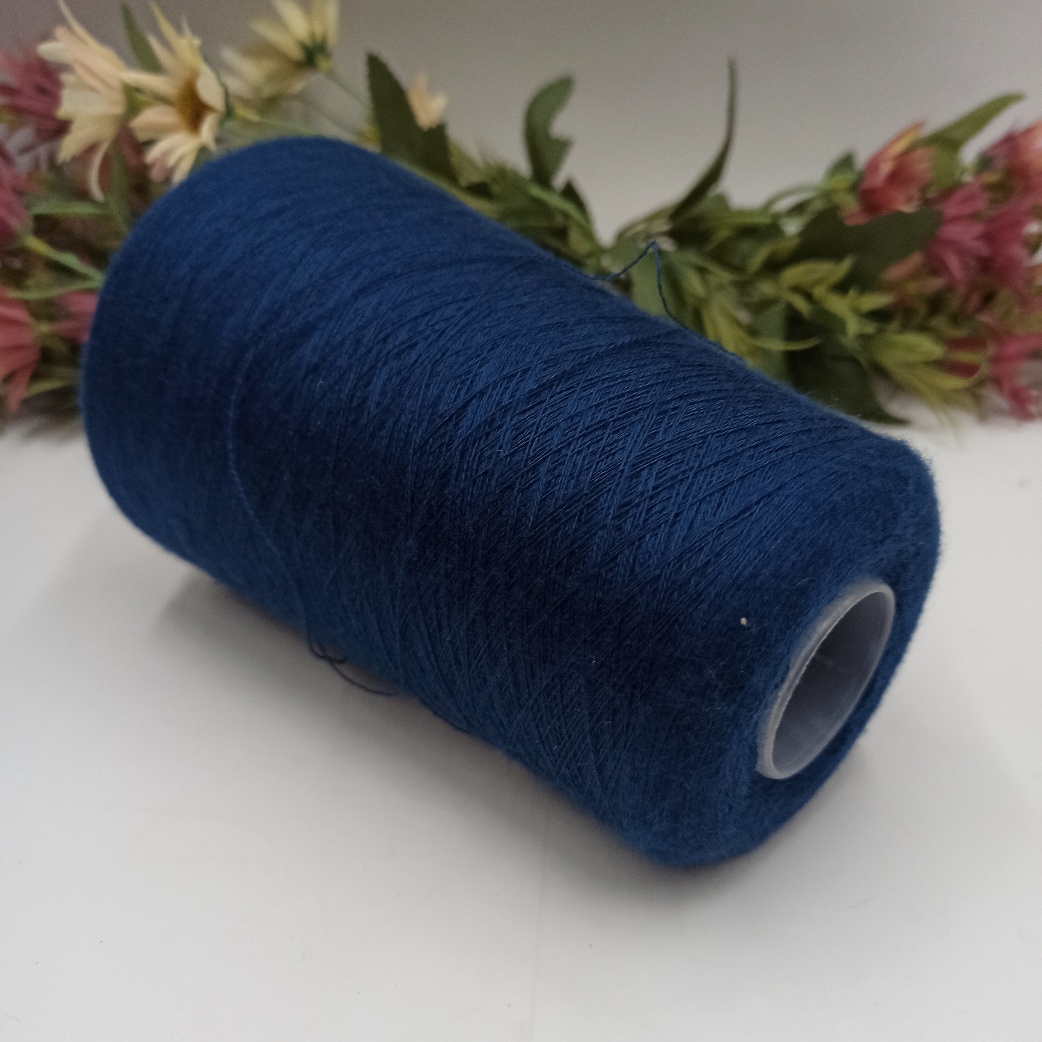 Кашемир на шелке Jaipur Cariaggi 32449 Синий