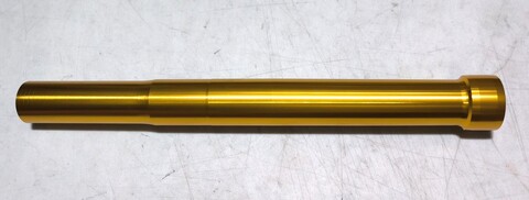 Внешний стакан пера вилки для Yamaha MT-10 / R1M 2015-2019 г.в. золотой