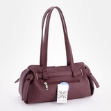 Сумка Саломея 2032 гладкий бордо