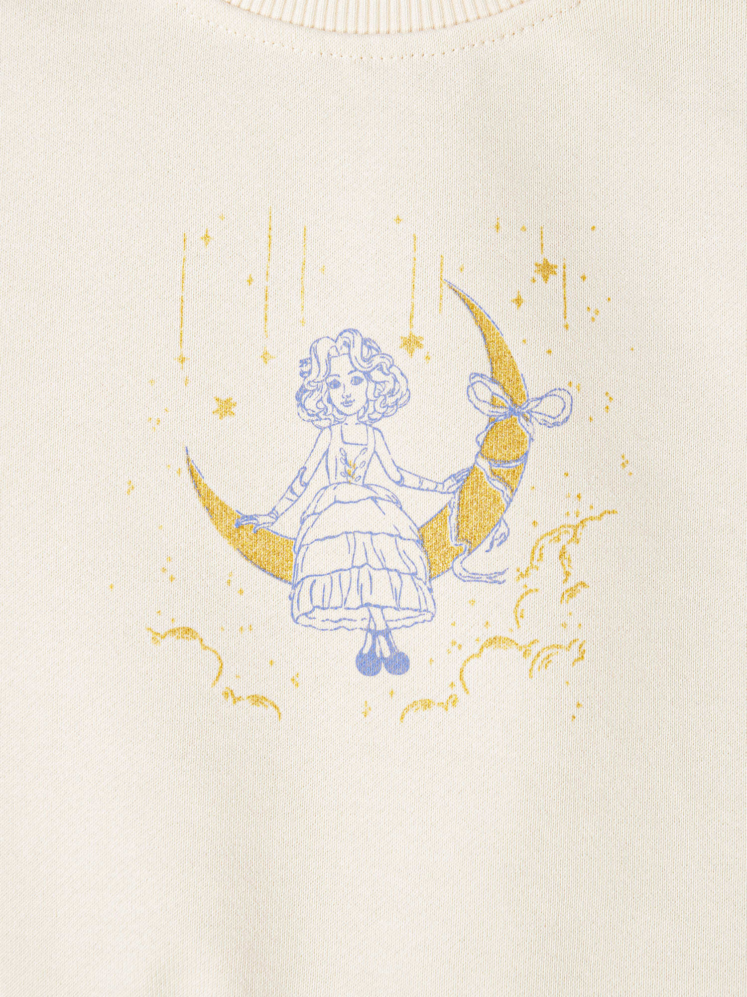 свитшот "лунная сказка" утепленный без начеса 0+  в интернет магазине