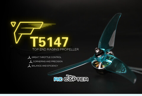 Пропеллер T-Motor T5147 трёхлопастной (2 пары)