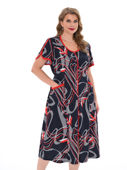 1354В Халат на молнии