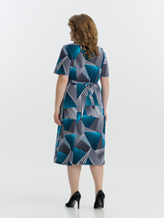 4536 Халат на пуговицах