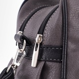 Сумка Саломея 950 мульти итальянский серо-черный