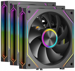 Вентилятор PCcooler F3 X120 ARGB BK 3IN1