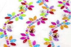 
          Наклейки-стразы Alingar, акриловые, "Летнее настроение ", разноцветные, пакет с европодвесом