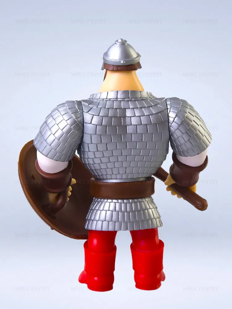 Набор фигурок Алеша Попович Илья Муромец Добрыня Никитич из мультфильма Три Богатыря