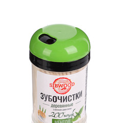 Зубочистки деревянные с ментолом, 200 шт