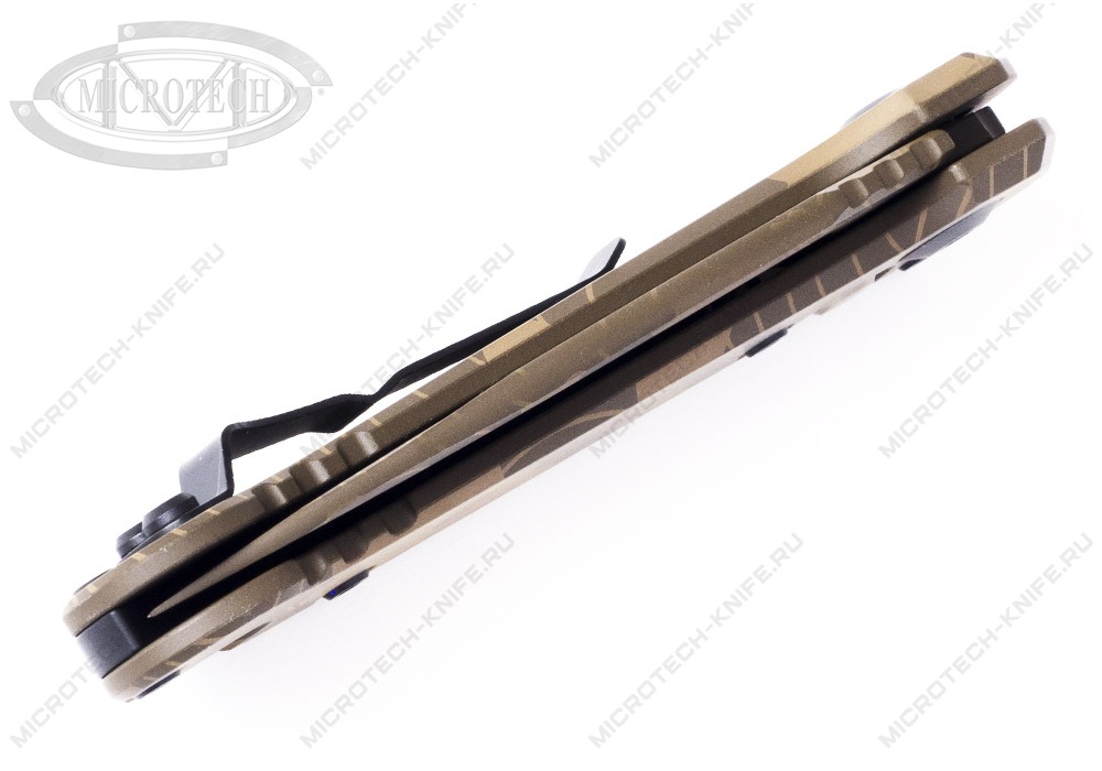 Нож Microtech LUDT 1135S-1TPBNCS-Z4 Topographic Badlands