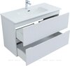 Aquanet 332527 Тумба с раковиной Джейн 100 цв.белый матовый (раковина Фортуна) (332527)