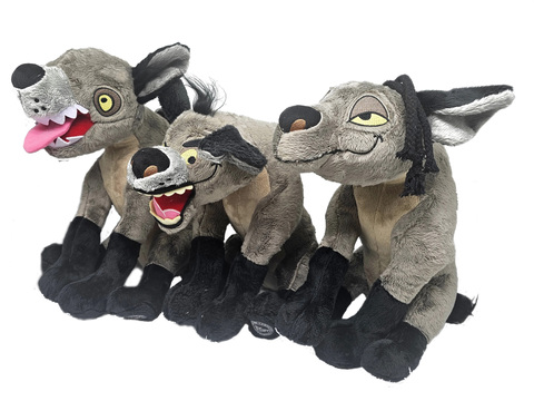Мягкие игрушки Гиены Шензи Банзай и Эд из мультфильма Король Лев